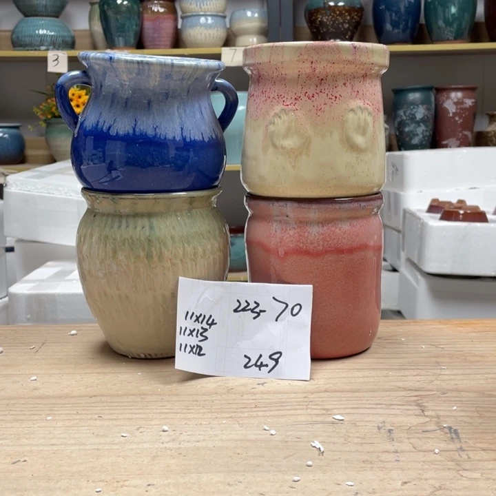 紫砂花盆多肉花盆微瑕70