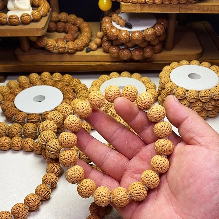 逆***行桃核吊坠野生圆周率