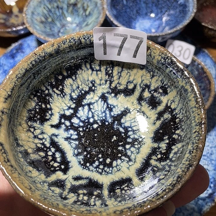 茶盏龙窑柴烧柴烧落灰