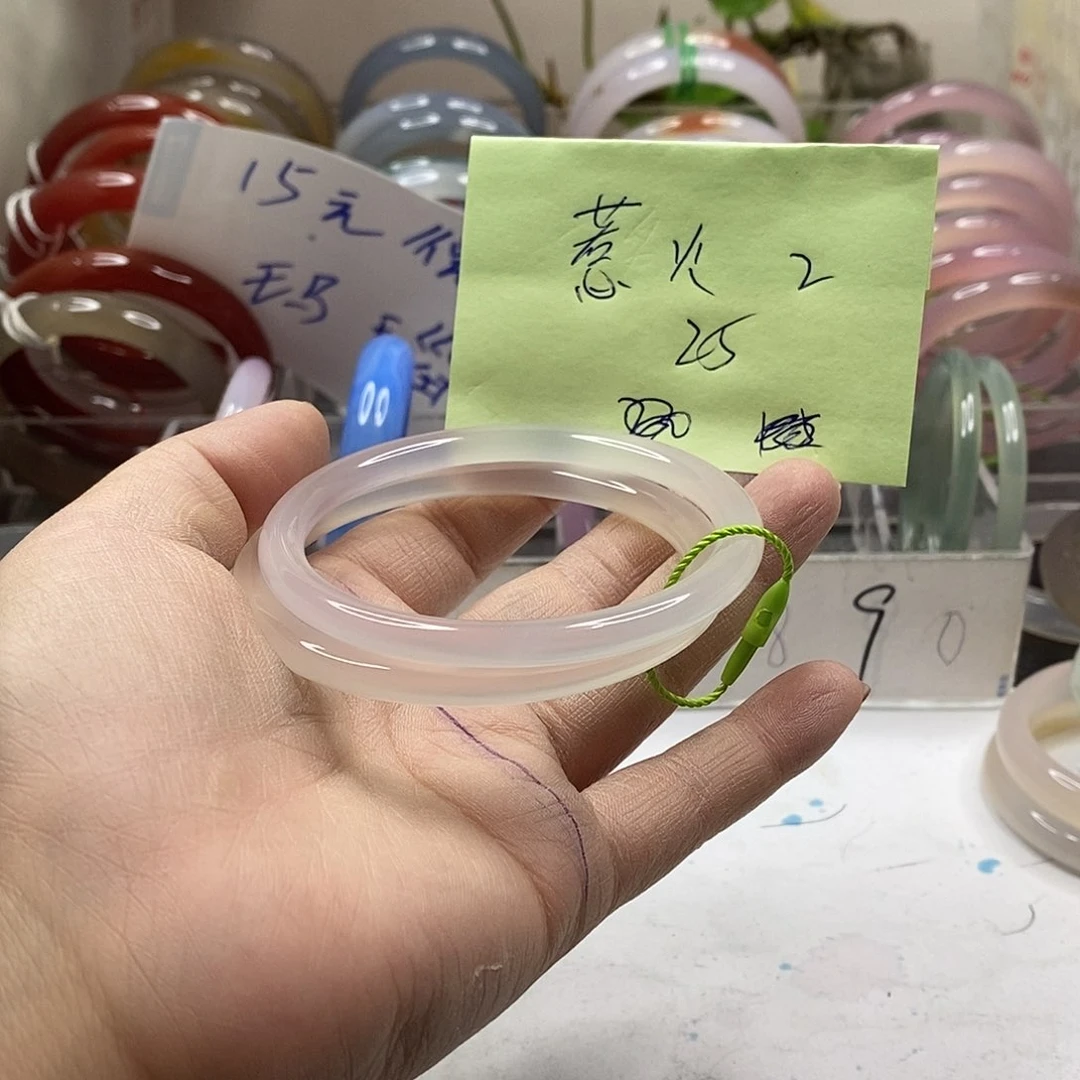 玛瑙/玉髓手镯未镶嵌?***22