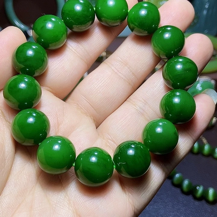 未镶嵌手链和田玉深*