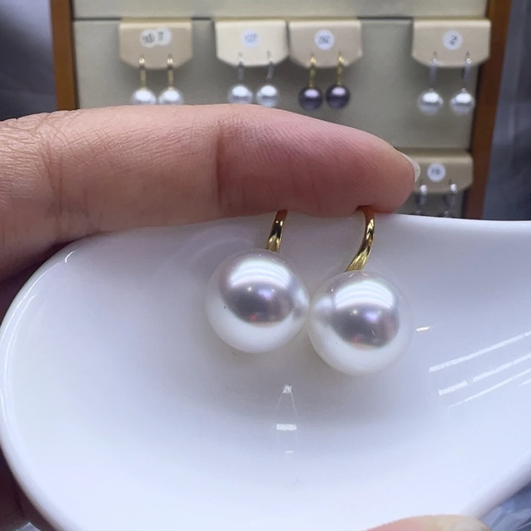 未镶嵌淡水珍珠耳饰