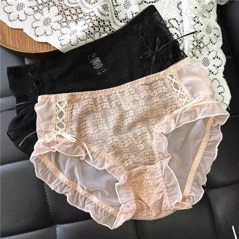 舒适透气三角裤中腰抑菌女三角内裤底裤性感日系女士少女无痕内裤