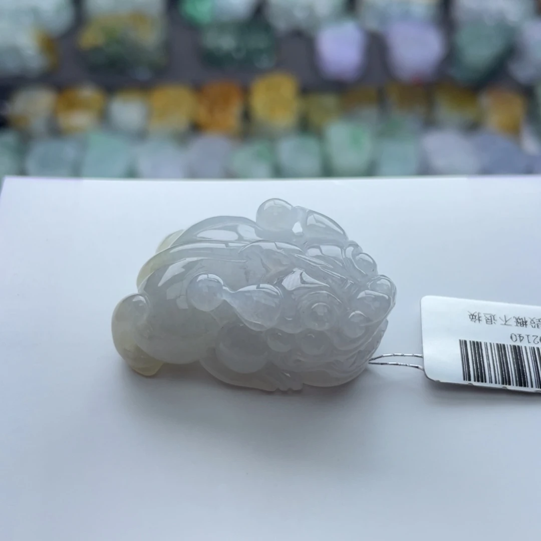 翡翠颈饰未镶嵌貔貅