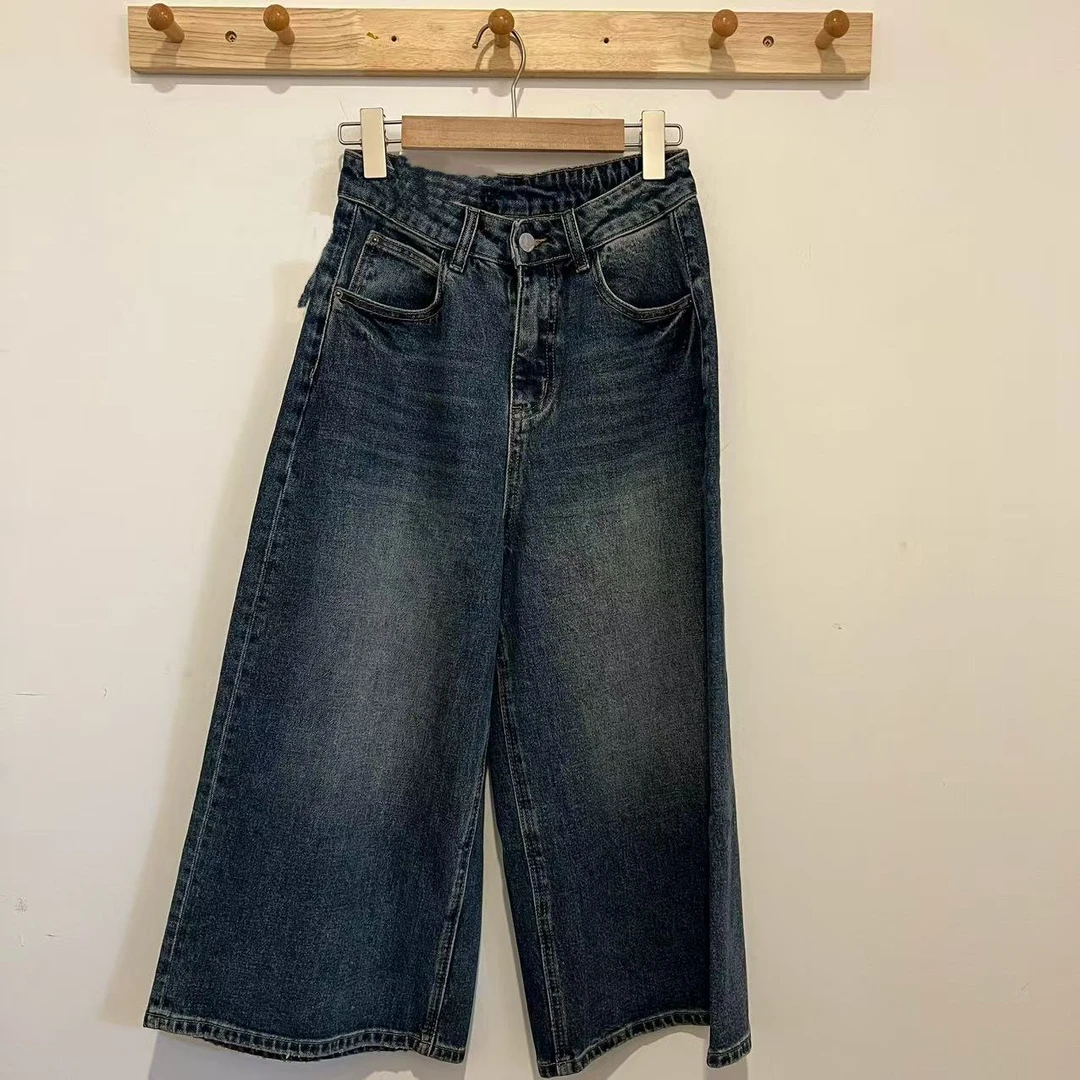 【花花花】兜中缝裤