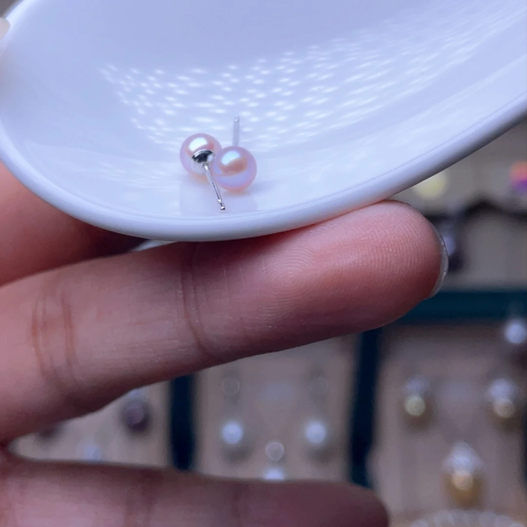 淡水珍珠银S925镶嵌其他