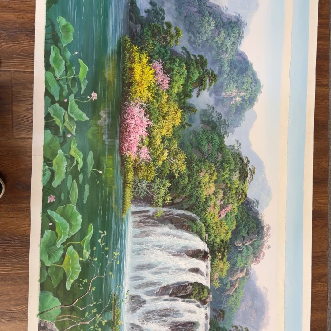 油画在哪点啊我去接