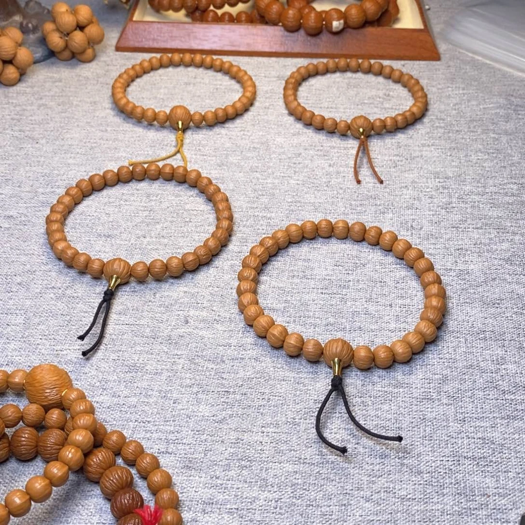 吊坠猴头核桃甜**子福袋