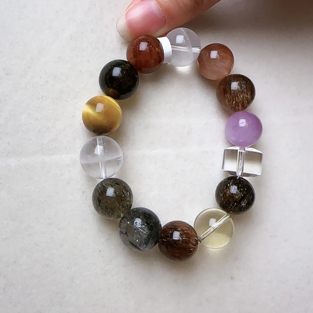 水晶手链未镶嵌梅*大气上档次