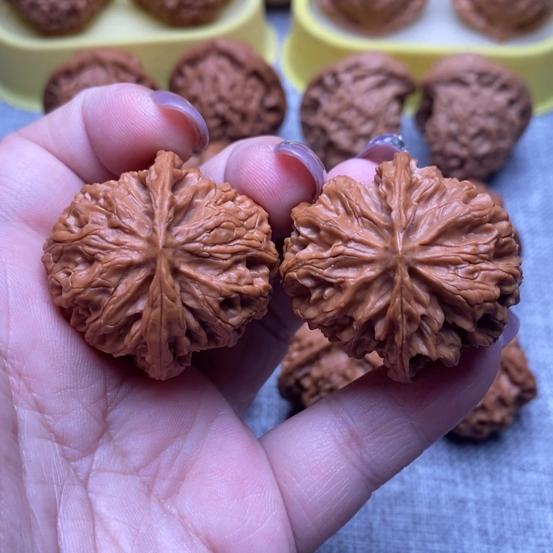 文玩核桃把件毕业苹果园37尺全品