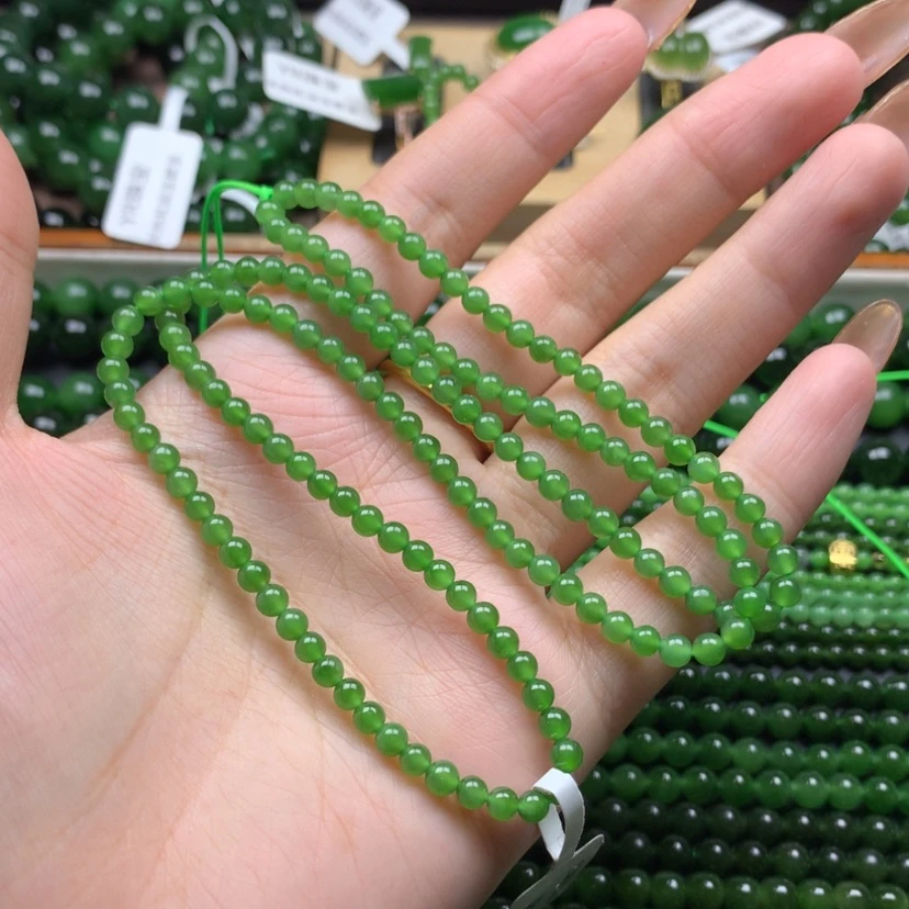 【闪购商品】颈饰未镶嵌和田玉（碧玉）4