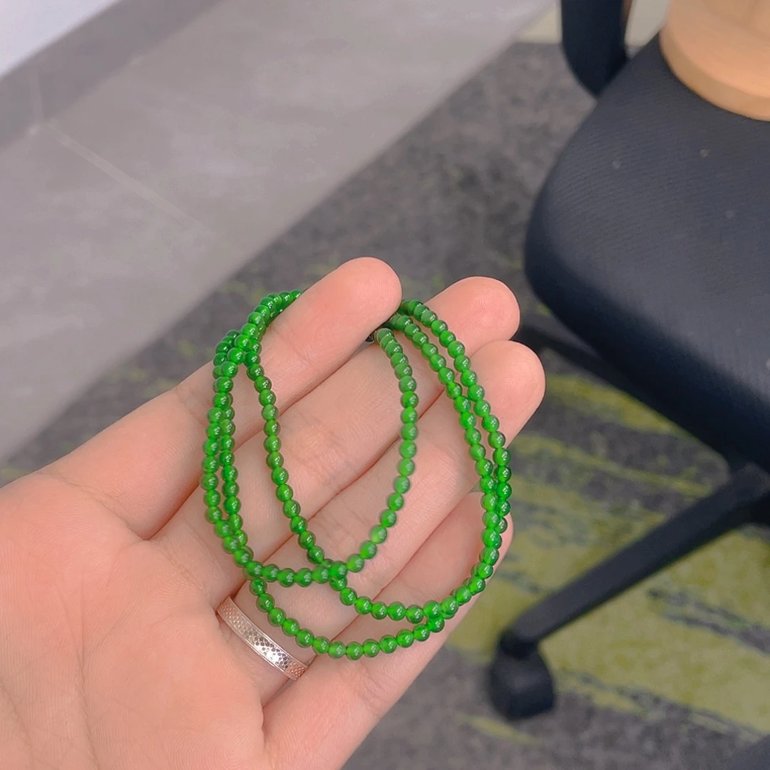 翡翠未镶嵌项链卡3