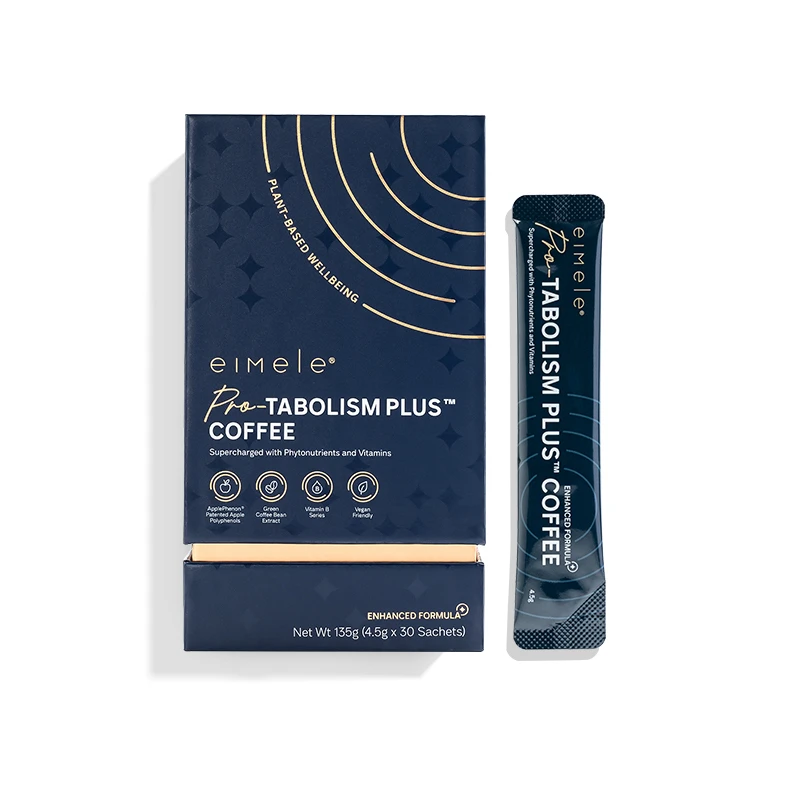 eimele亦餐咖啡2.0 代谢咖啡黑咖啡速溶咖啡澳洲进口30条/盒