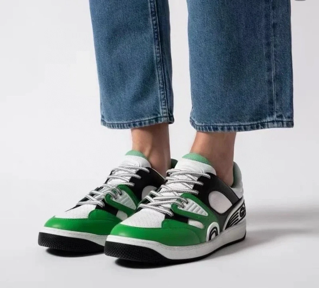 未使用 GUCCI/古驰 Gucci Basket低帮板鞋42.5码