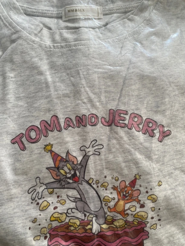 猫和老鼠宽松休闲韩版t恤