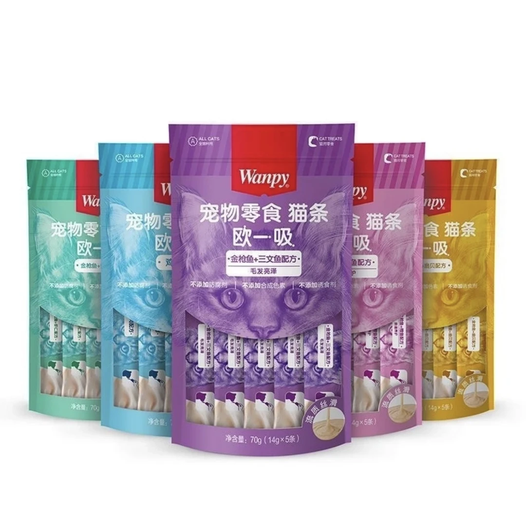 顽皮 欧一吸猫条 零食好物