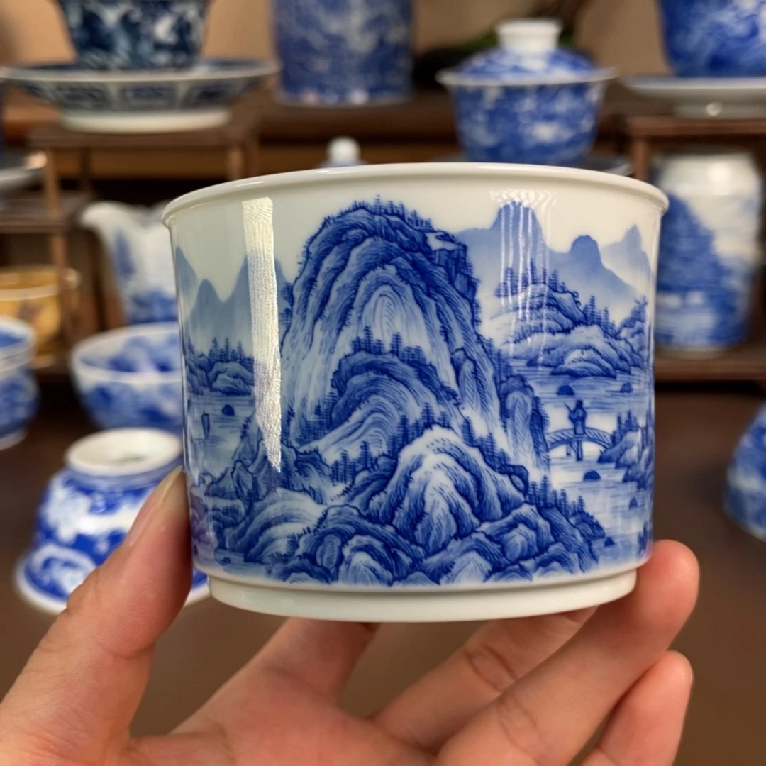 景德镇陶瓷手工手绘