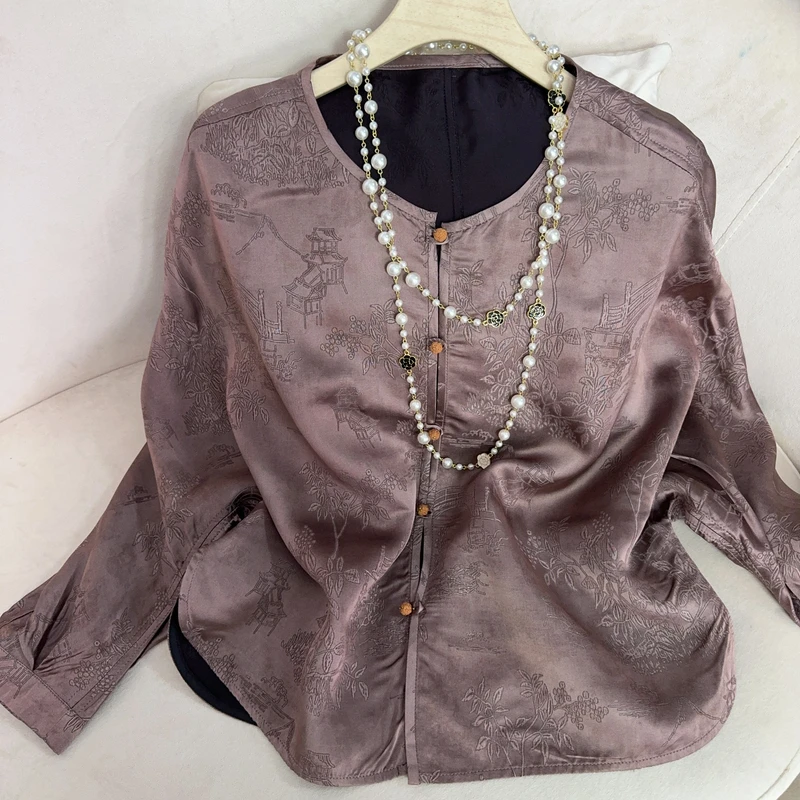 4028款新中式短外套【亭台树】