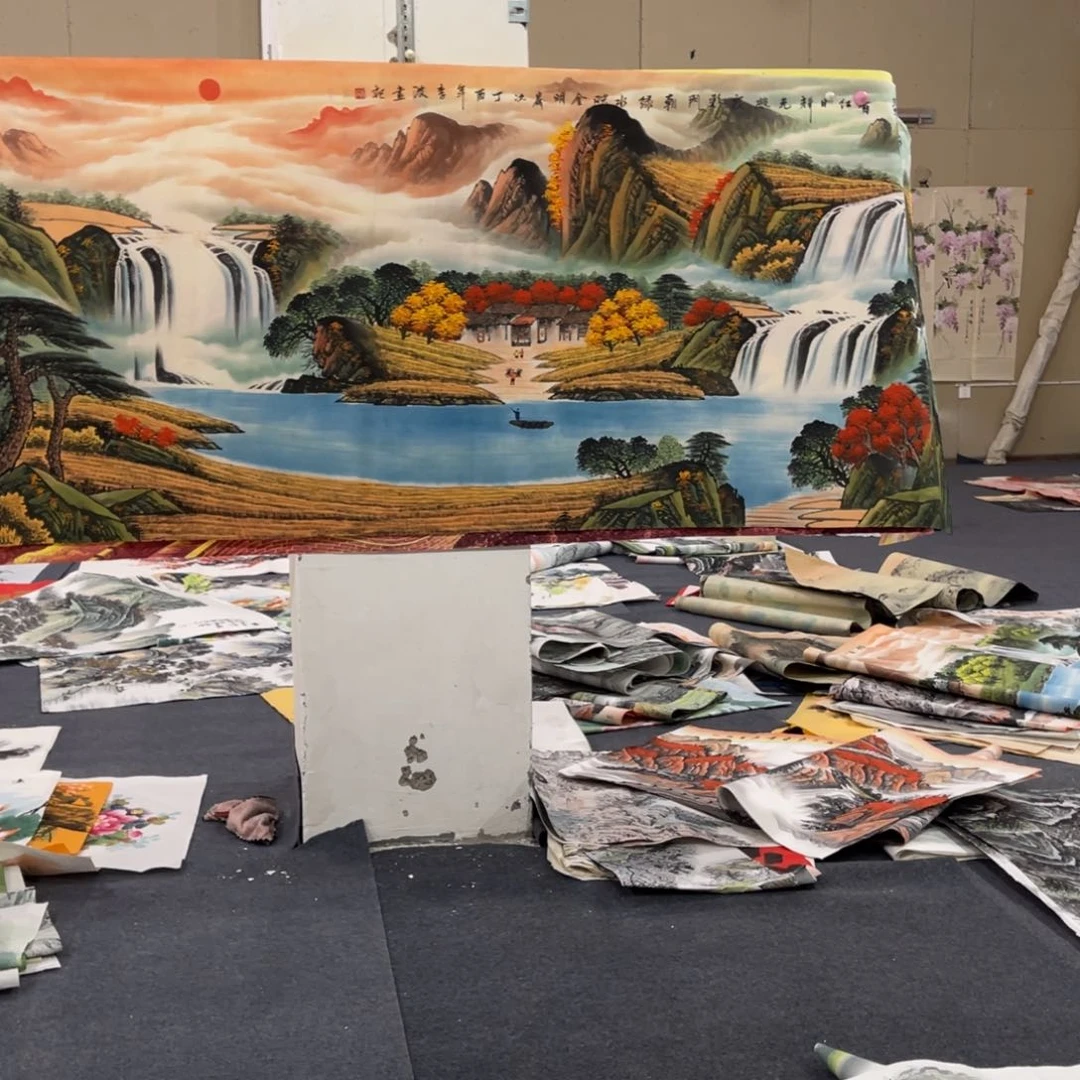 国画处理作品看好再拍哦