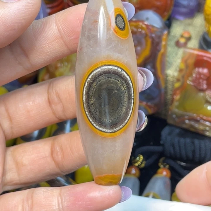 玛瑙/玉髓未镶嵌珠宝奇石收藏经典段