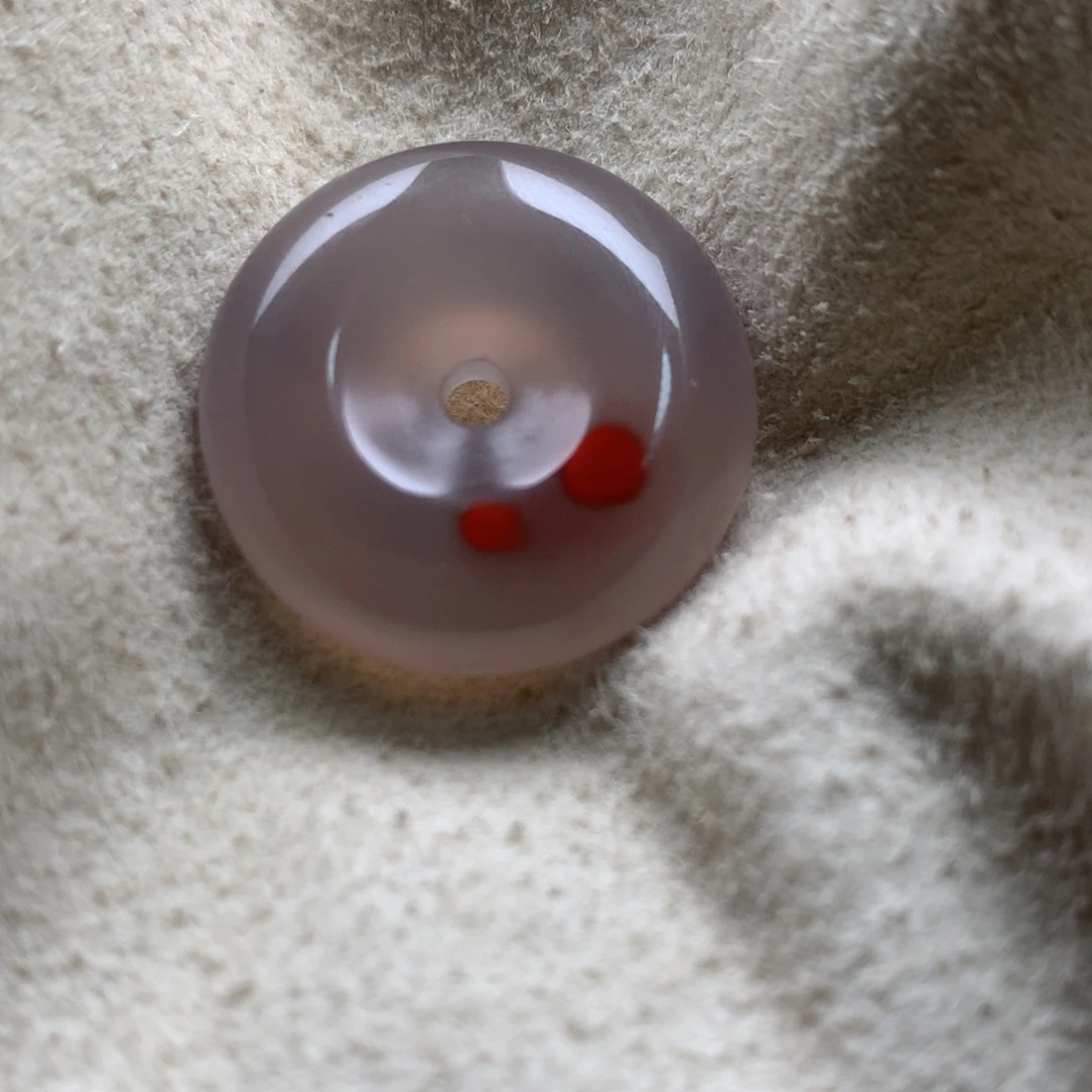 南红玛瑙未镶嵌保山天然原矿南红平安扣