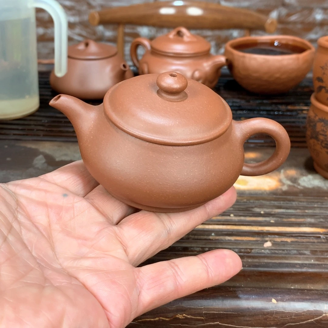 紫砂茶壶、**生原矿底槽青明炉120尺寸（微瑕）