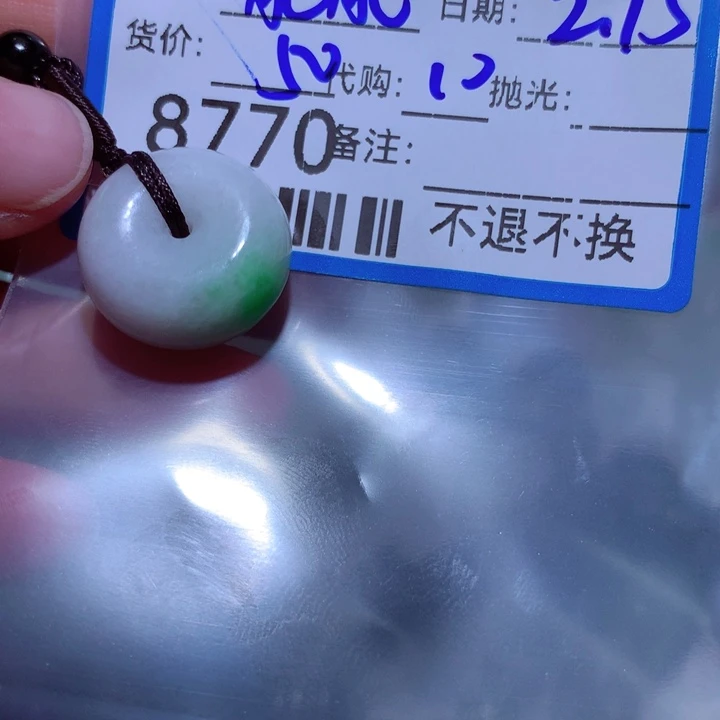 翡翠颈饰未镶嵌V***安