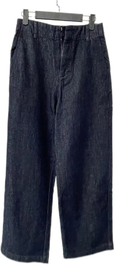 南油小众藏蓝牛仔裤30122