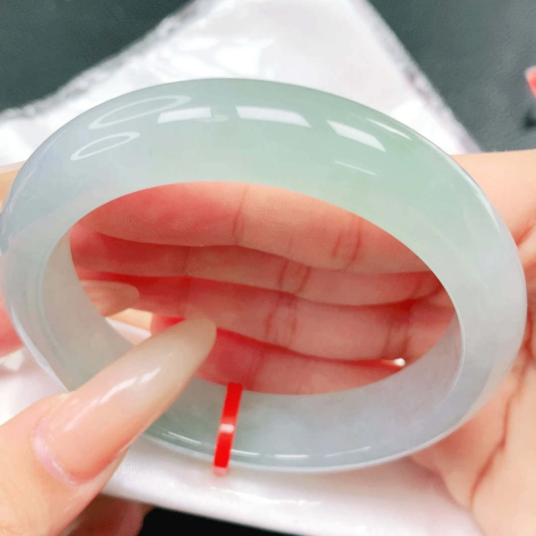 翡翠未镶嵌手镯57