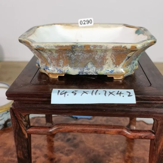 陶大德堂手工手绘釉盆