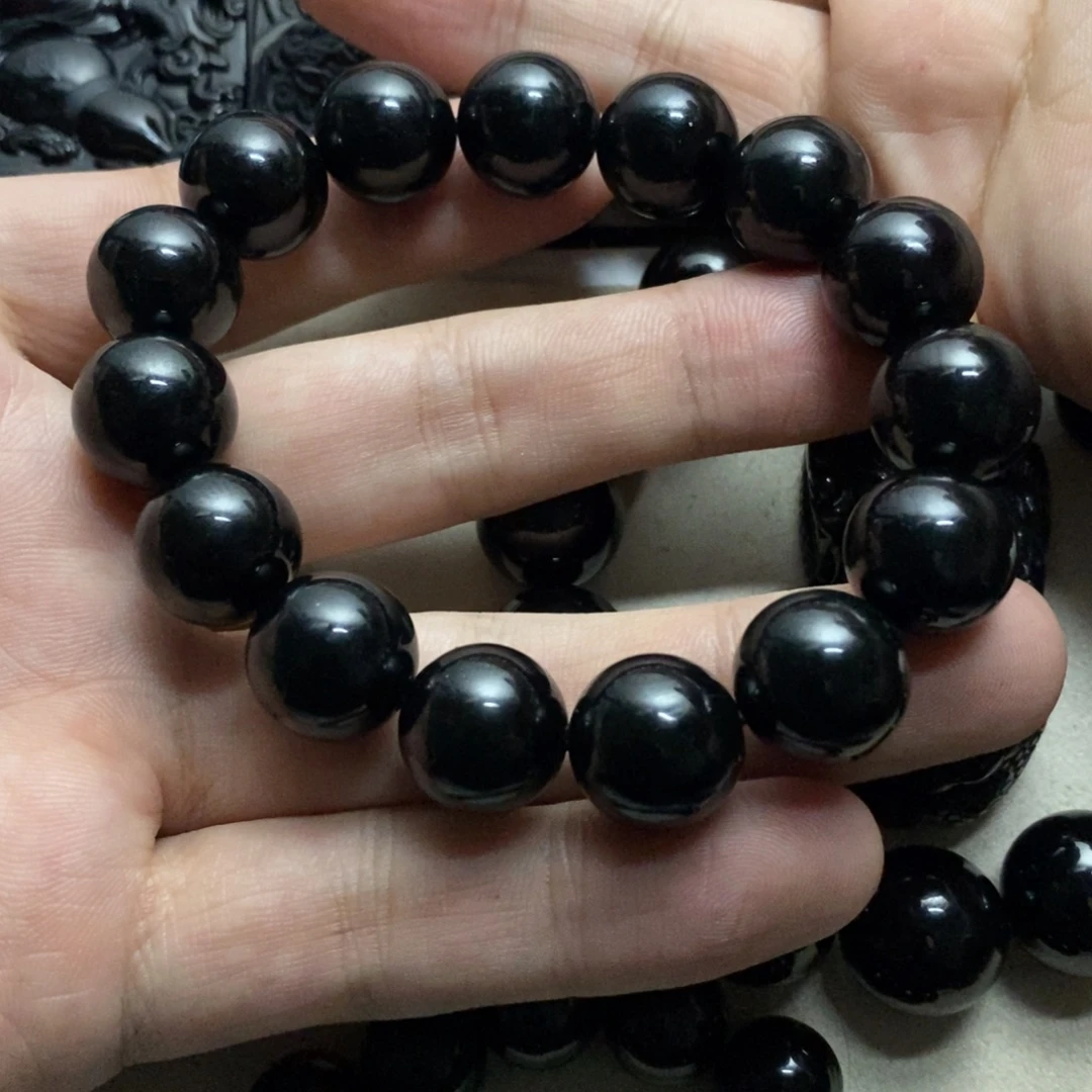 阴***生翡翠未镶嵌手串手串