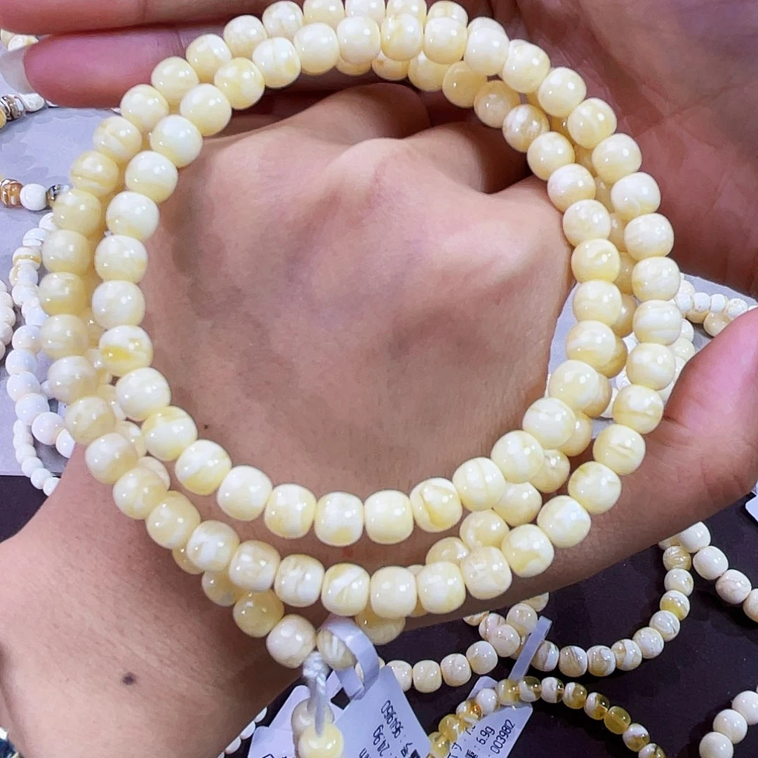 琥珀未镶嵌裸石7浓蜡虎皮