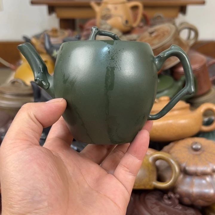茶壶紫砂紫砂壶微瑕盖子跳砂