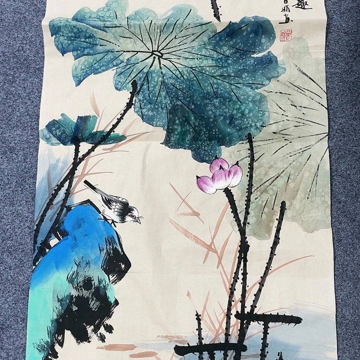 国画纯手绘国画作品鉴赏