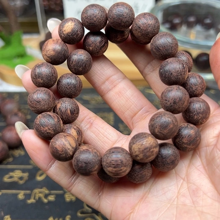 降真香手串/手链降真香1.3圆珠绿油一档588