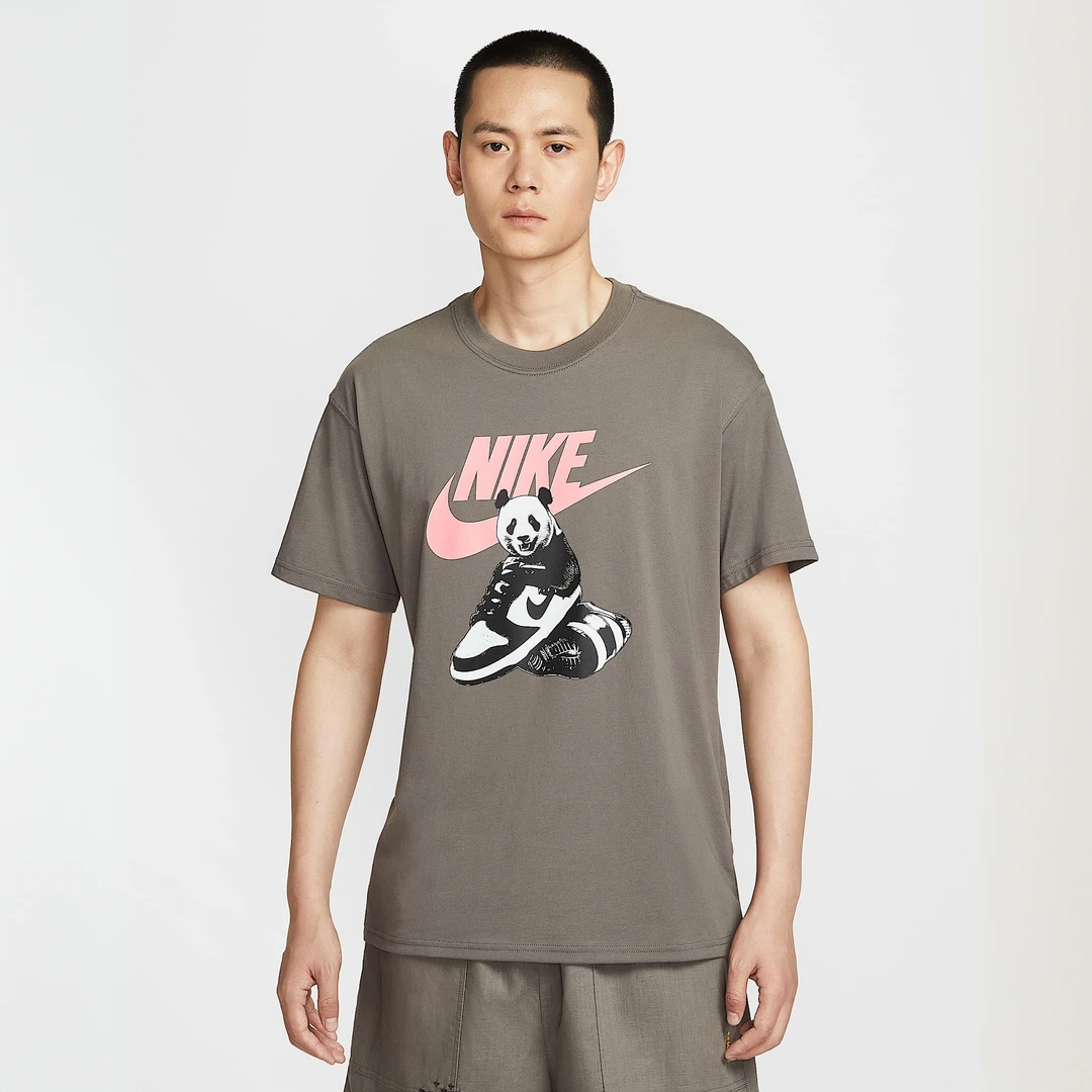 NIKE/耐克Sportswear 男子宽松棉质针织圆领运动休闲T恤HQ9245289