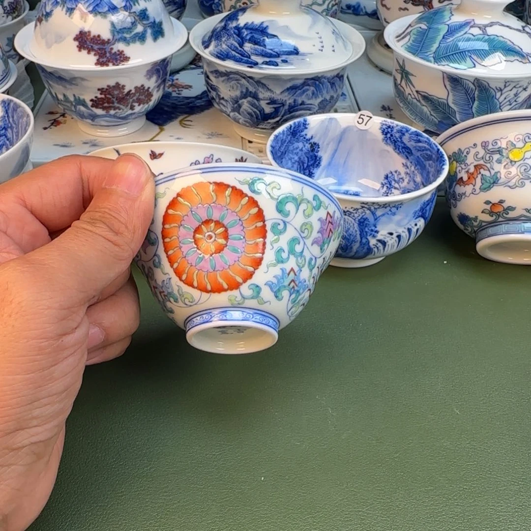 纯手工纯手绘茶具80