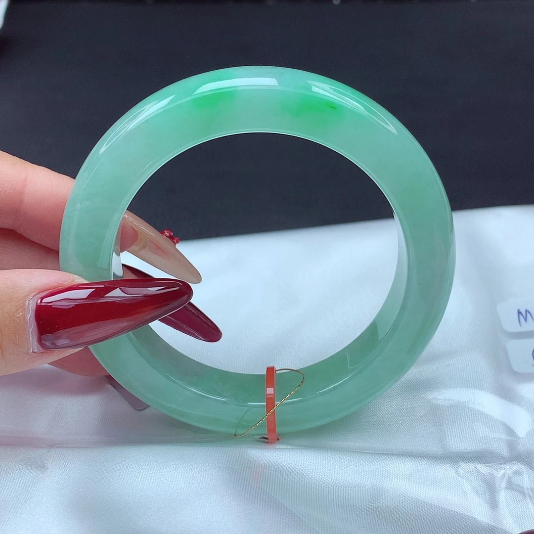 未镶嵌手镯翡翠56圈468