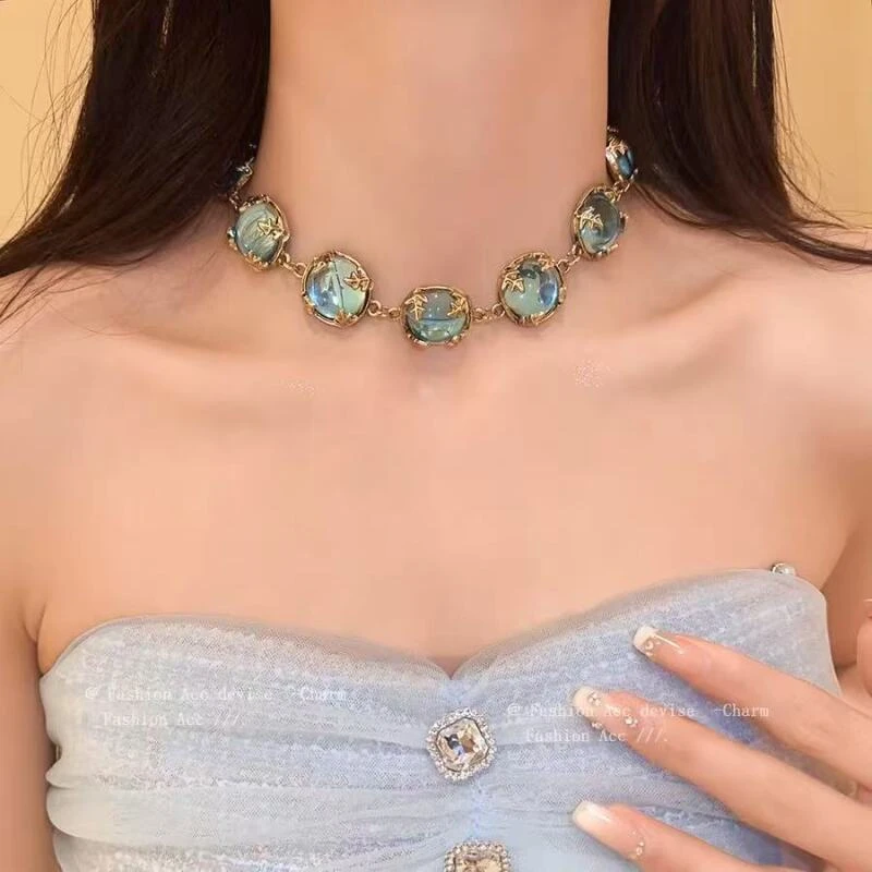 vintage中古 【克莱茵梦境 】 铜  女士 项链 ZG0186