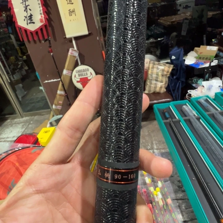 梦者纳米滴胶90-160抄网杆一个，有袋子