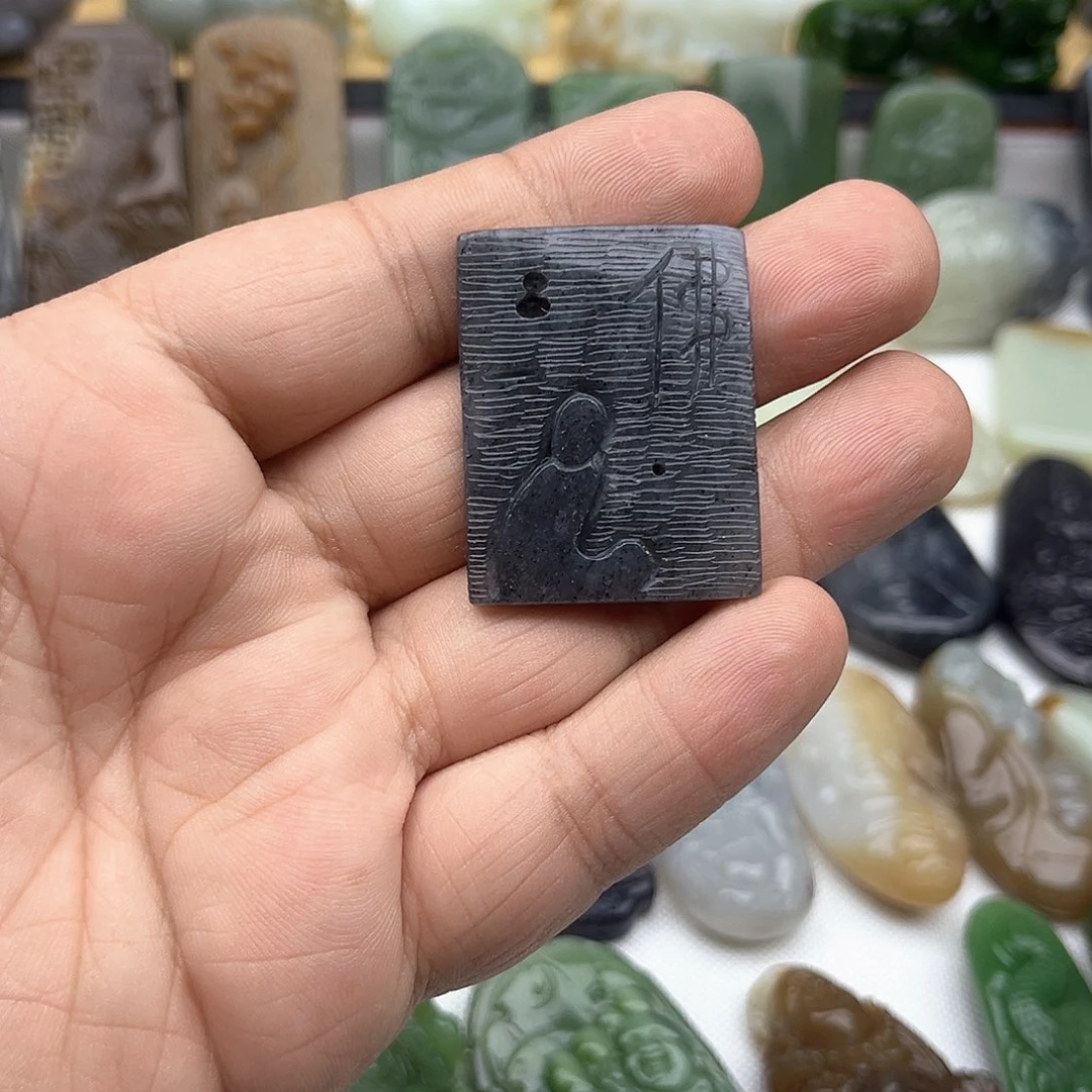 和田玉挂件未镶嵌