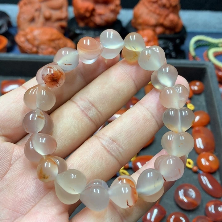 南红玛瑙未镶嵌手串