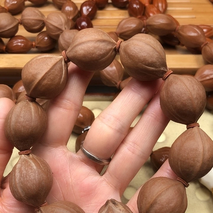 橄榄核手串梅林铁核22 X28精品