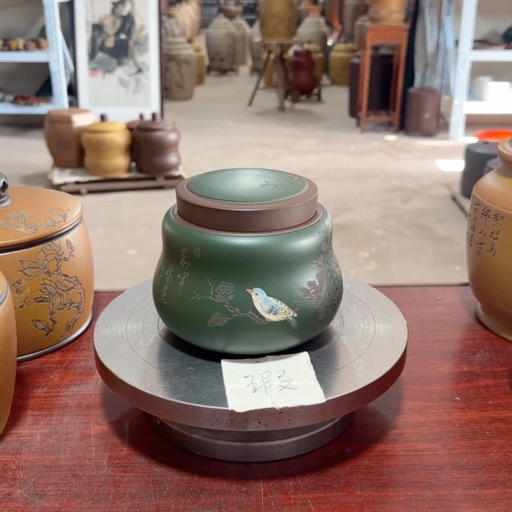 茶叶罐紫砂。。。。。。。。。。