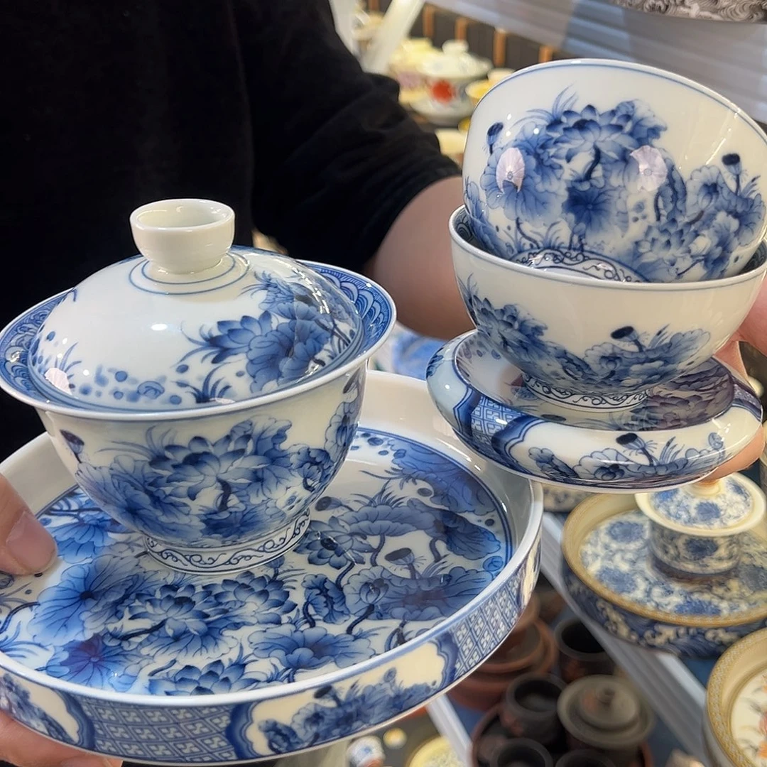 盖碗很漂亮我很喜欢