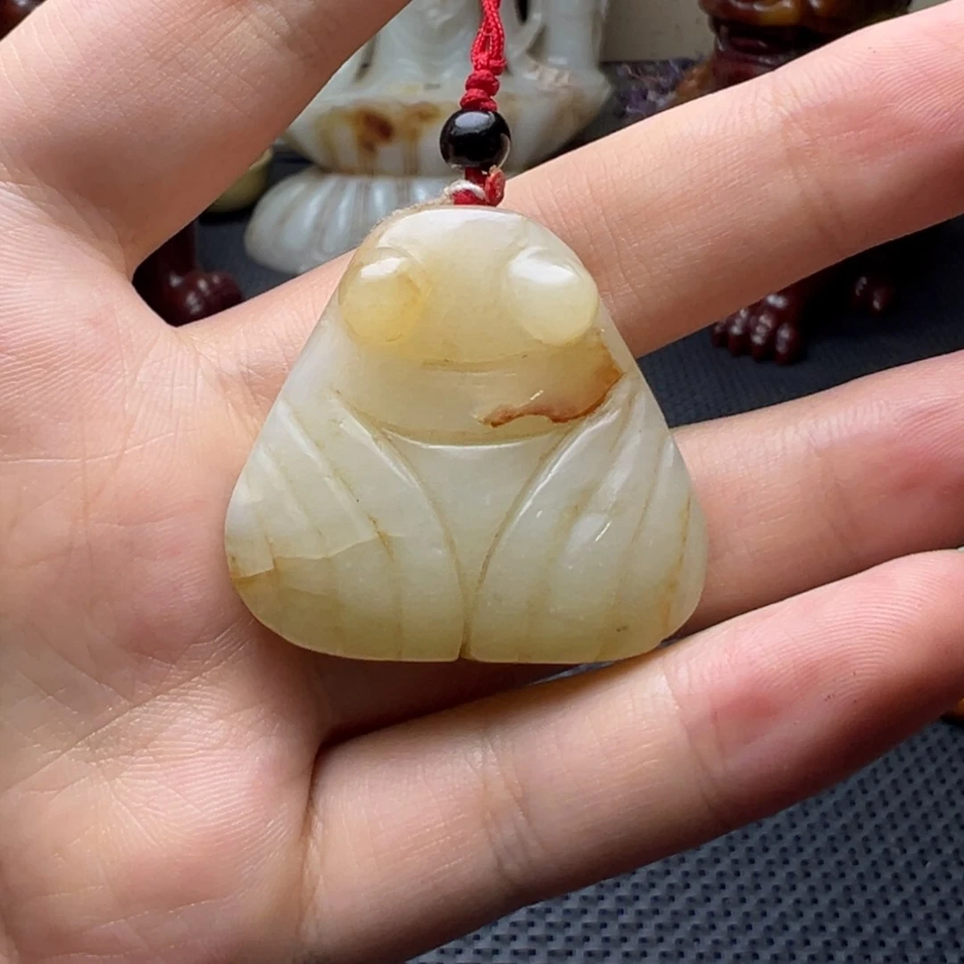 【闪购商品】未镶嵌和田玉（糖玉）挂件