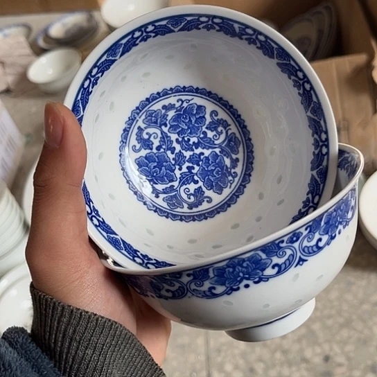 碗景德镇高温细白瓷