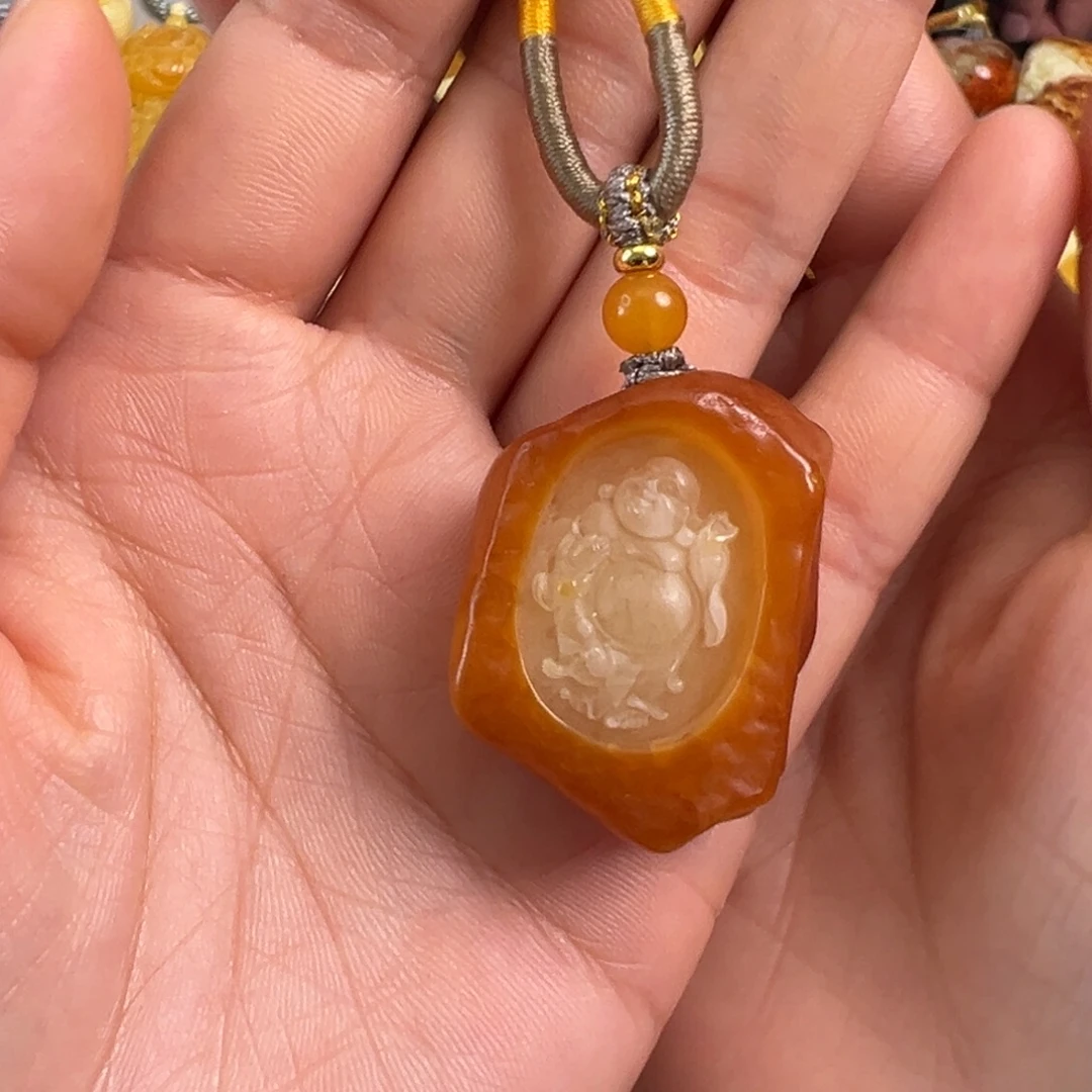 蜜蜡未镶嵌裸石蜜蜡