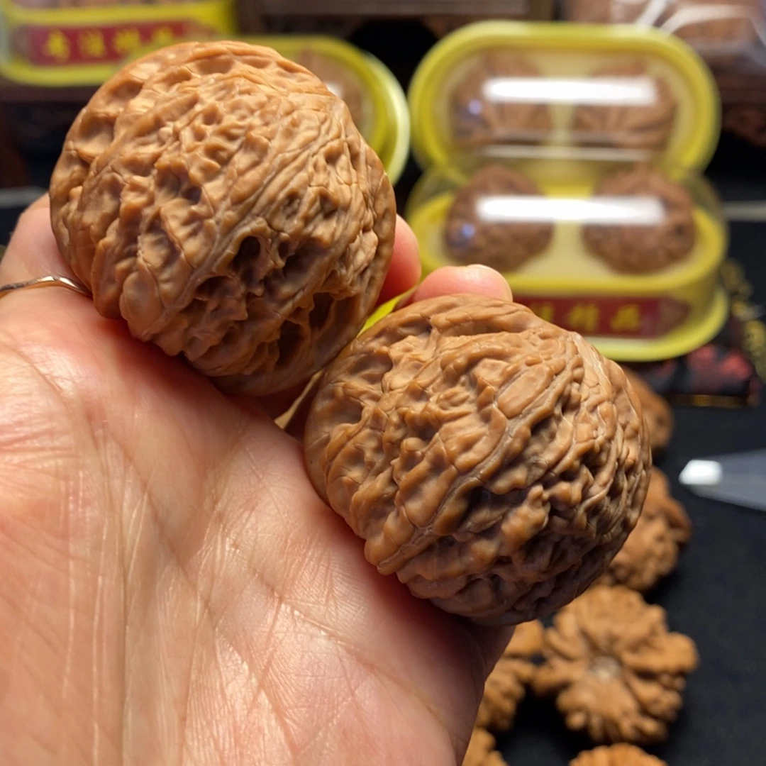 把件桃核老款山地磨盘43