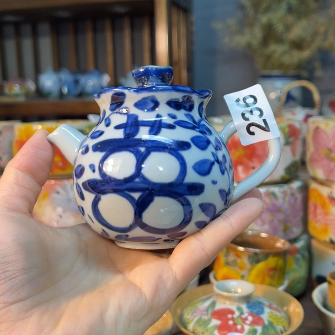 杯素浅陶瓷手工手绘